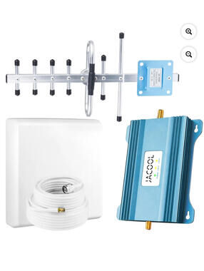 JACOOL Cell Phone Signal Booster for Home for Verizon AT&T |Up to 5,000 Sq Ft